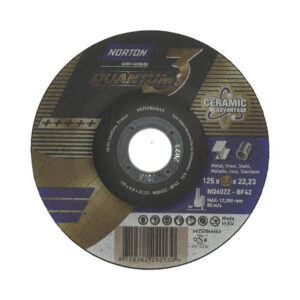 KATKAISULAIKKA 125x0,8x22,23 QUANTUM 3 NOR NQ60ZZ-T42 (25KPL/LTK)