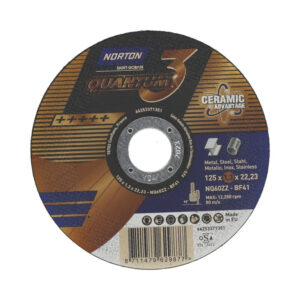 KATKAISULAIKKA 125x1,3x22,23 QUANTUM 3 NOR NQ60ZZ-T41 (25KPL/LTK)