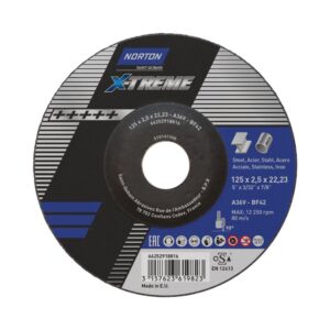 KATKAISULAIKKA 125x2,5x22,23 X-TREME LIFE NOR A36V T42 (25KPL/LTK)